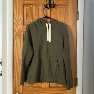 Basic Army Green Men’s Hoodie Thick Newport Cotton Jacket Warm